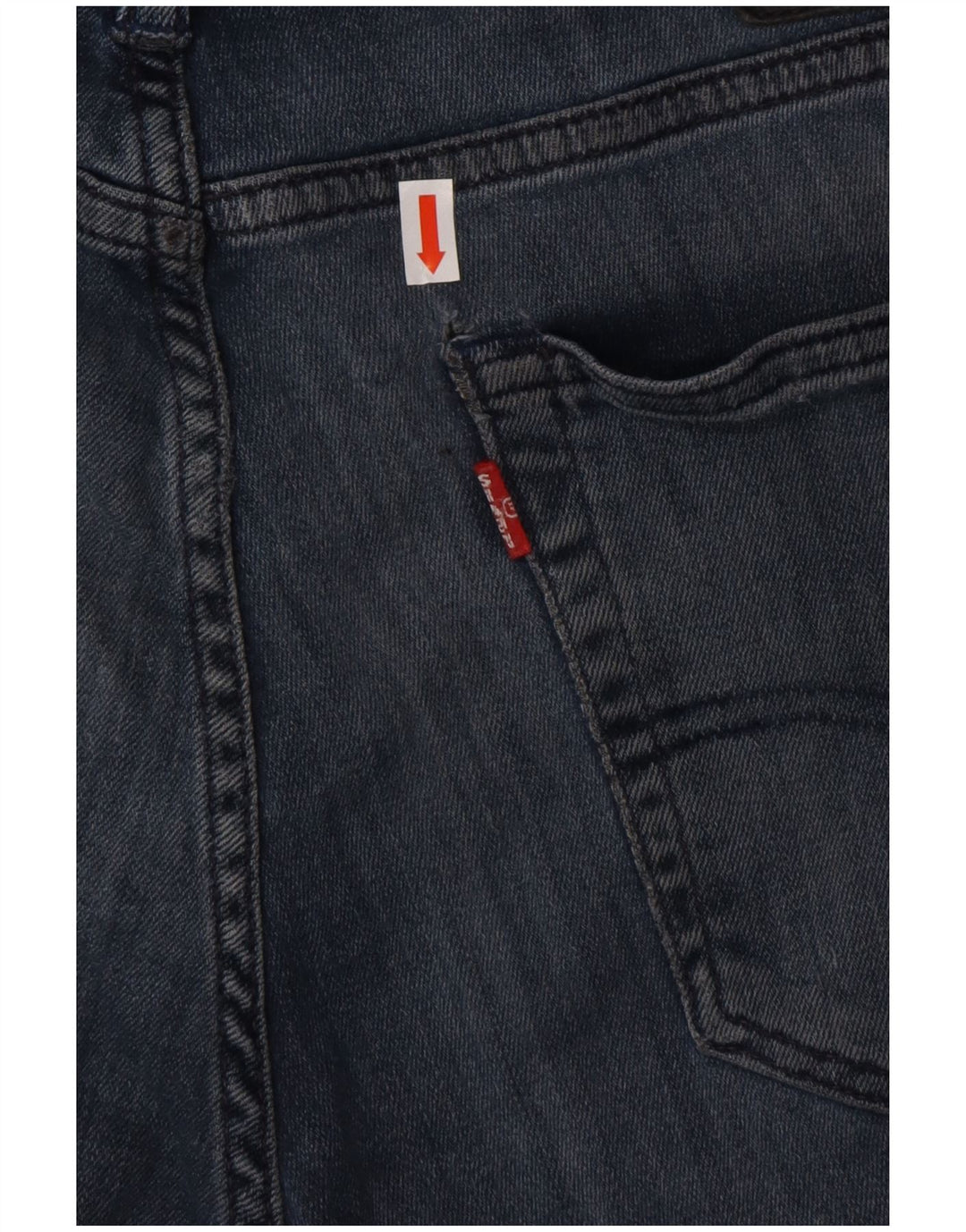LEVI'S Mens Slim Jeans W36 L32 Blue Cotton