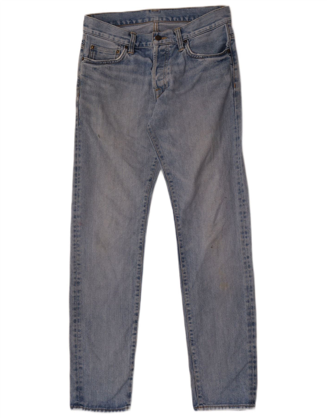 Carhartt Mens Slim Jeans W29 L32 Blue Cotton