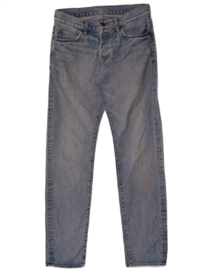 Carhartt Mens Slim Jeans W29 L32 Blue Cotton