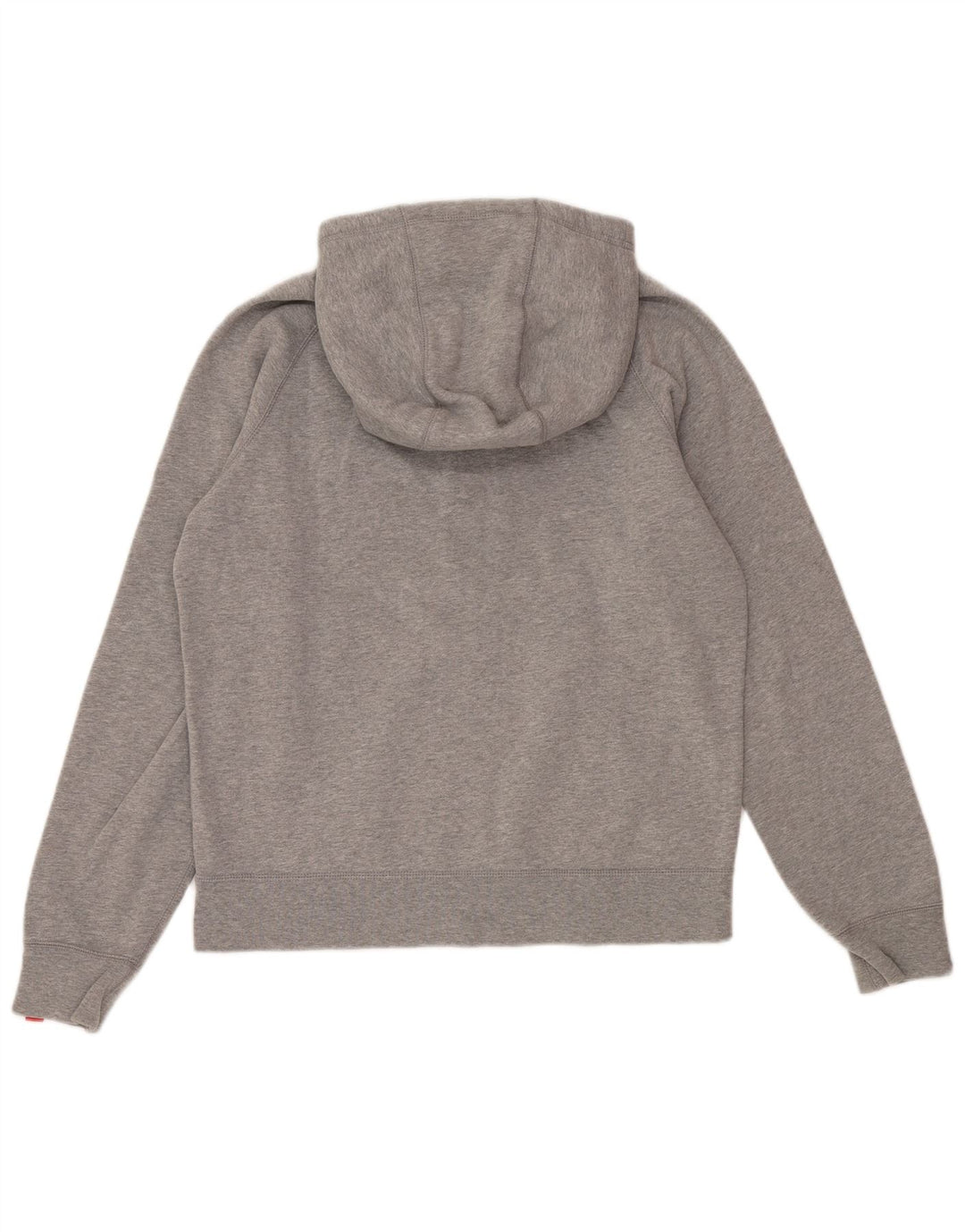 Nike Mens Zip Hoodie Sweater Medium Grey Cotton Sports
