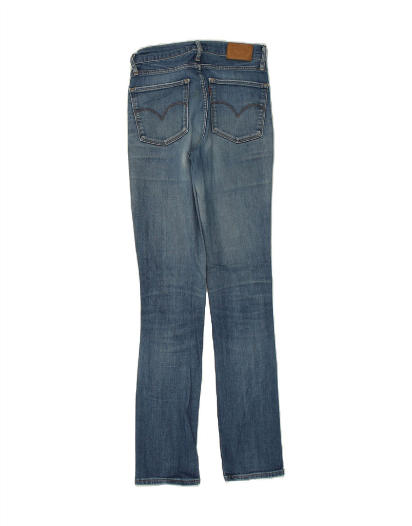 LEVI'S Womens 724 High Rise Straight Jeans W26 L32 Blue Cotton Vintage Levi's and Second-Hand Levi's from Messina Hembry 