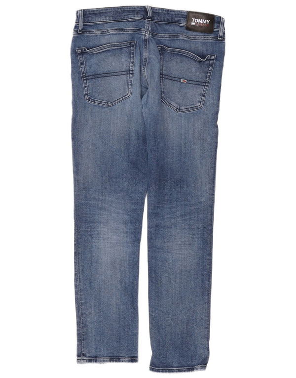 Tommy Hilfiger Mens Scanton Slim Jeans W33 L30 Blue Cotton