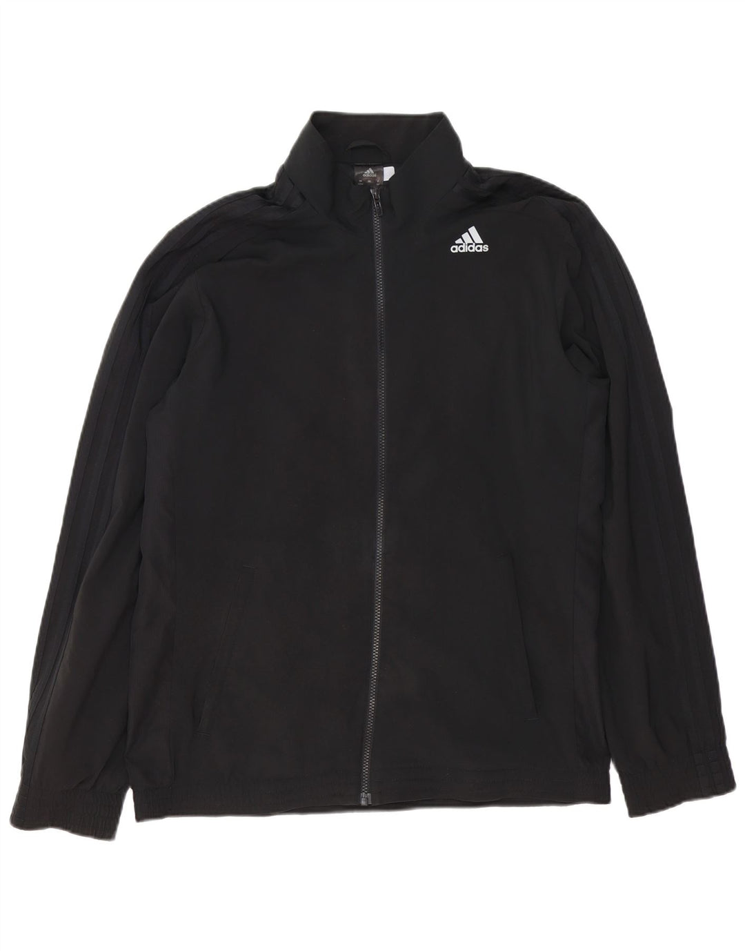 Adidas Mens Climalite Tracksuit Top Jacket UK 42/44 Large Black