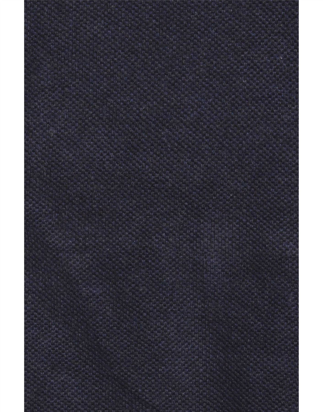 John Lewis Mens Zip Neck Jumper Sweater Large Navy Blue Cotton