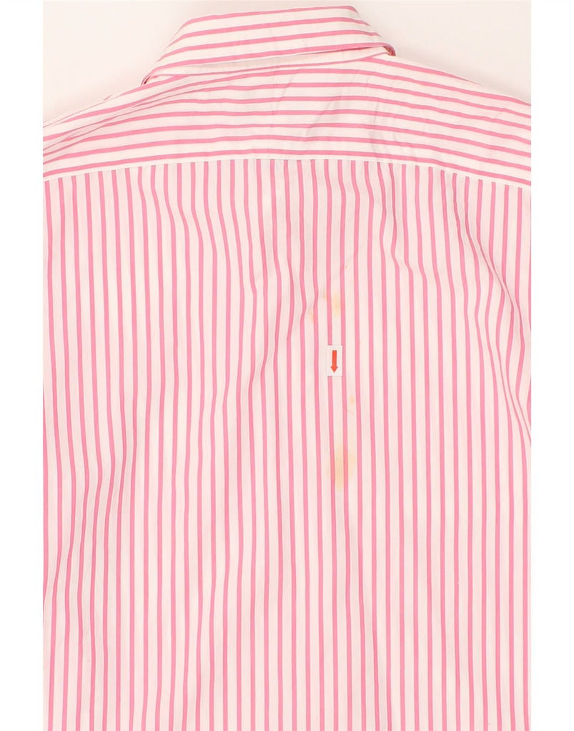 CHAPS Womens Shirt UK 16 Large Pink Striped Cotton | Vintage Chaps | Thrift | Second-Hand Chaps | Used Clothing | Messina Hembry 