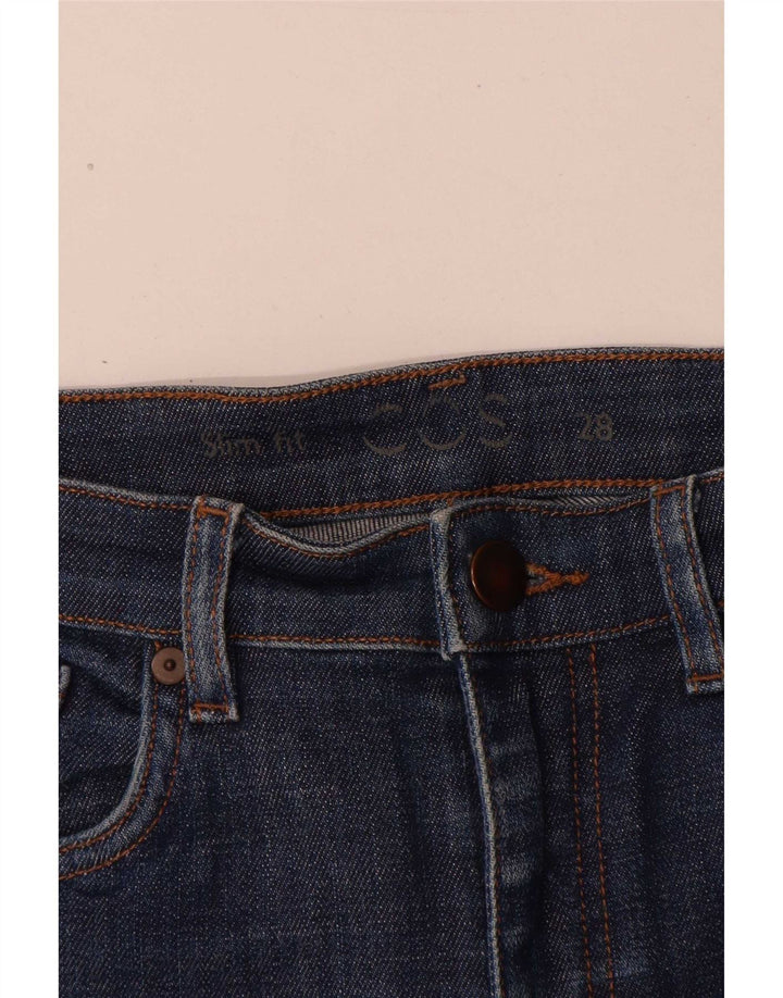 Cos Womens Slim Jeans W28 L29 Blue Cotton