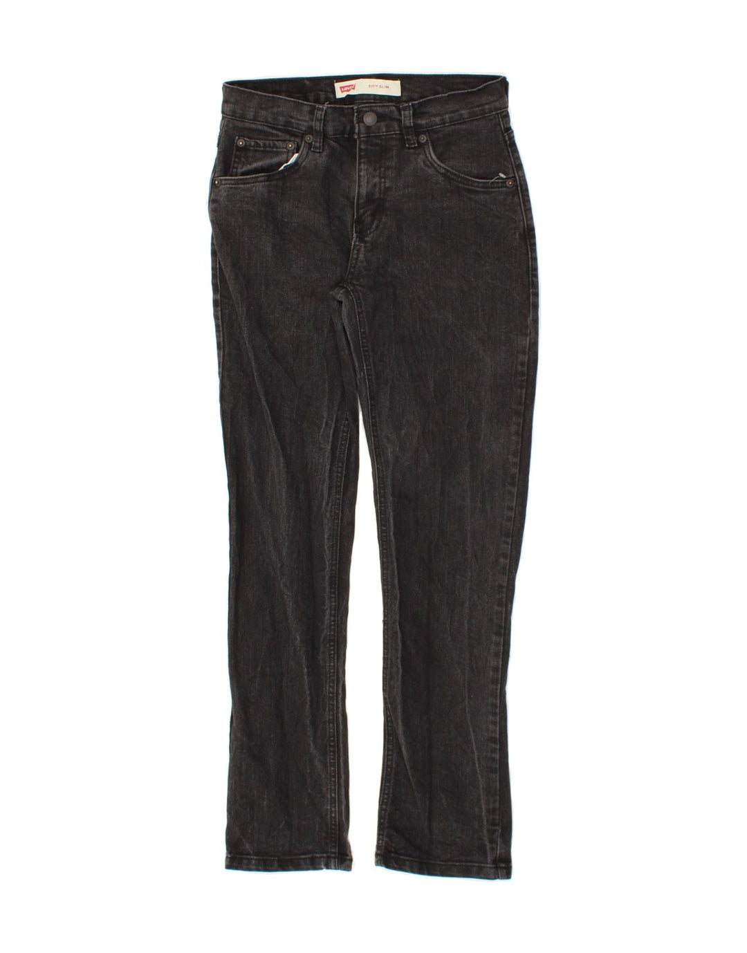 LEVI'S Boys 511 Slim Jeans 15-16 Years W28 L28 Black Cotton Vintage Levi's and Second-Hand Levi's from Messina Hembry 