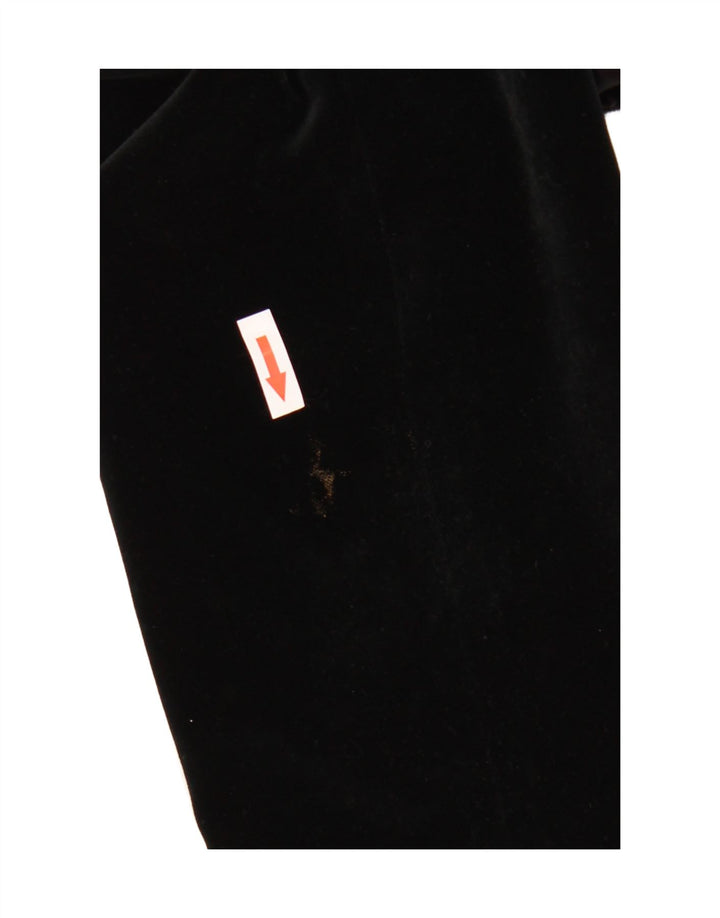 Zara Mens 1 Button Velvet Blazer Jacket EU 52 Large Black Cotton