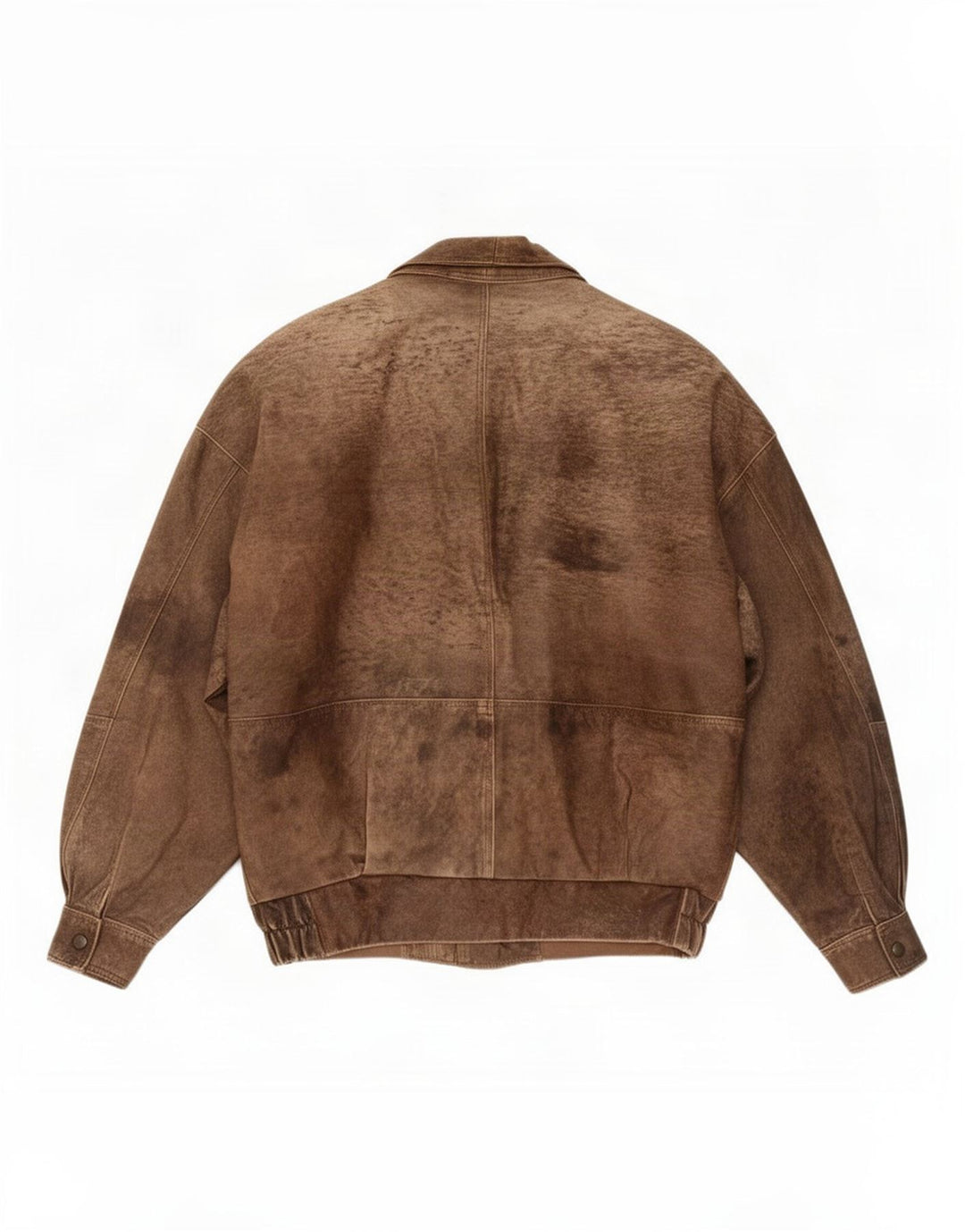 Vintage Mens Leather Jacket UK 42 XL Brown