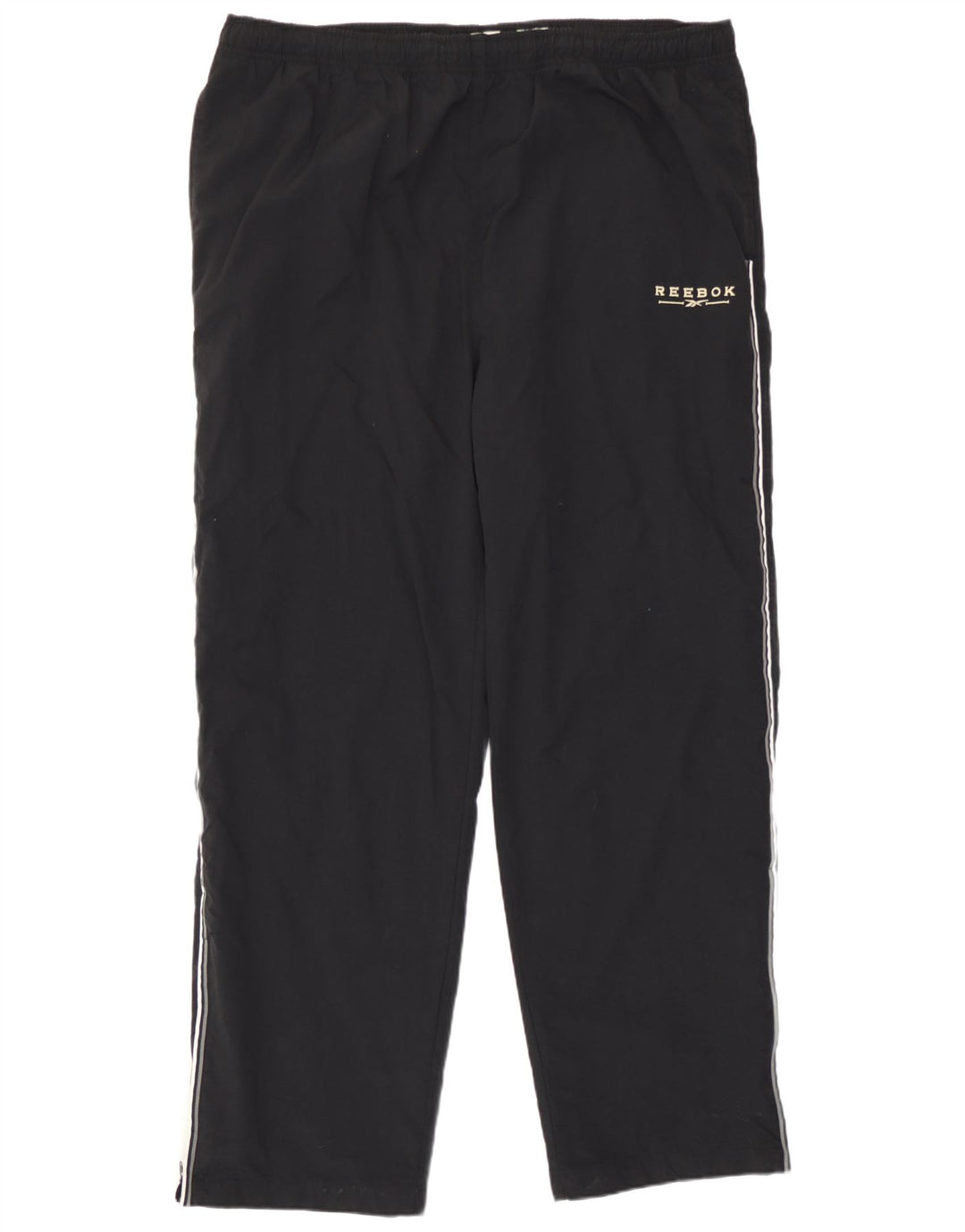 Reebok Mens Tracksuit Trousers 2XL  Black Nylon
