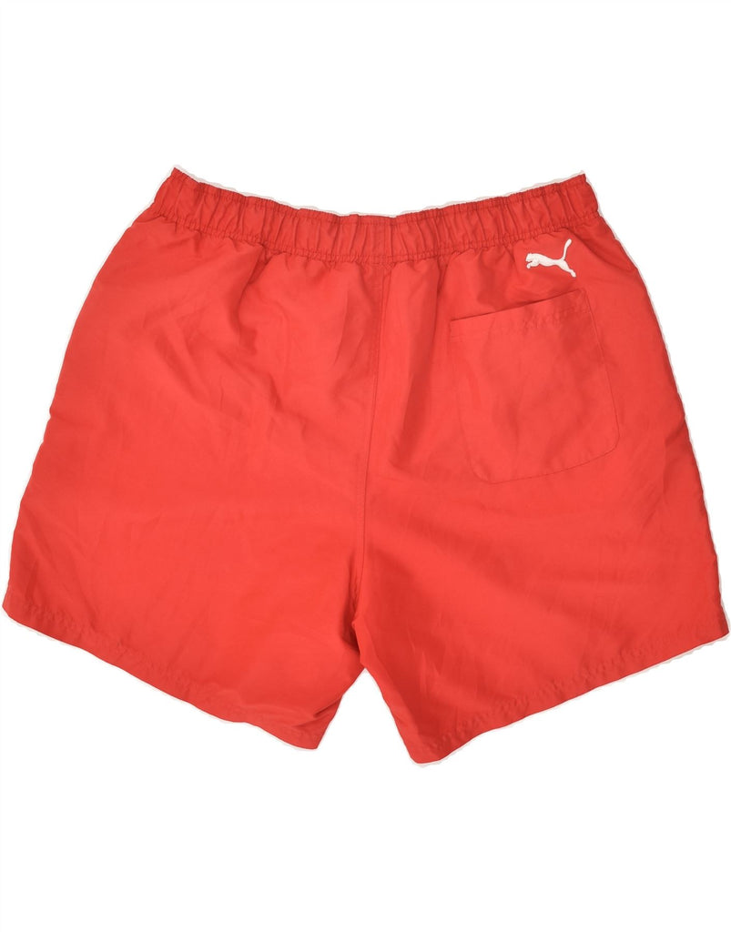 PUMA Mens Sport Shorts XL Red | Vintage Puma | Thrift | Second-Hand Puma | Used Clothing | Messina Hembry 