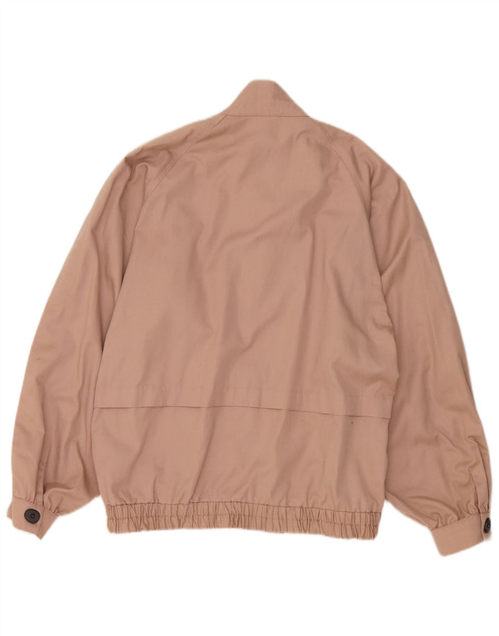 ECCO Womens Oversized Bomber Jacket EU 36 Small Purple Polyester