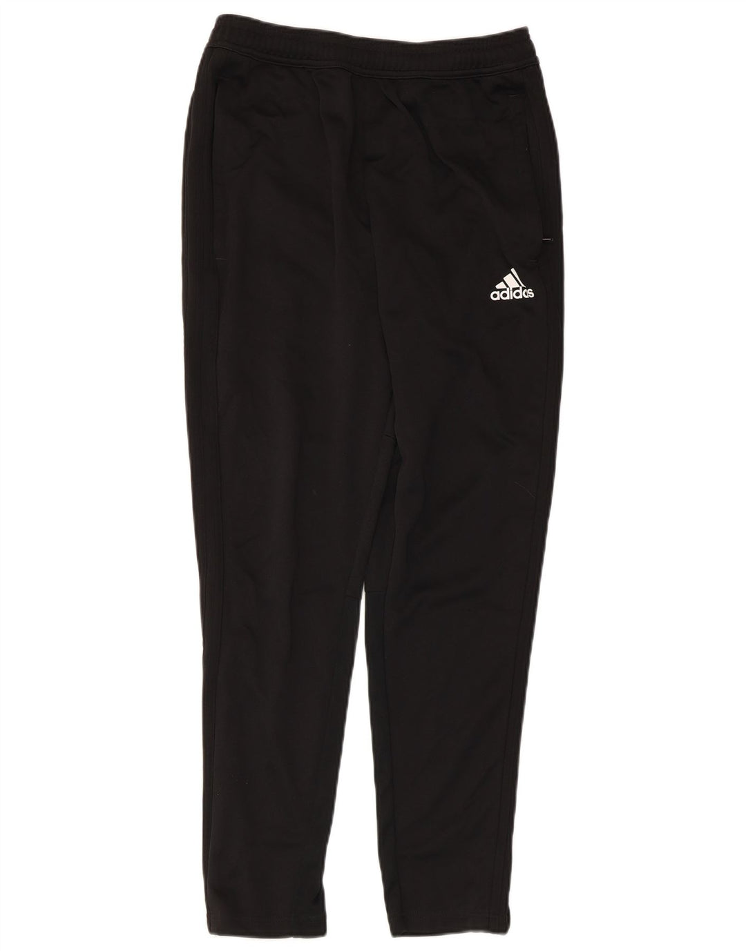 Adidas Mens Tracksuit Trousers Medium Black Polyester
