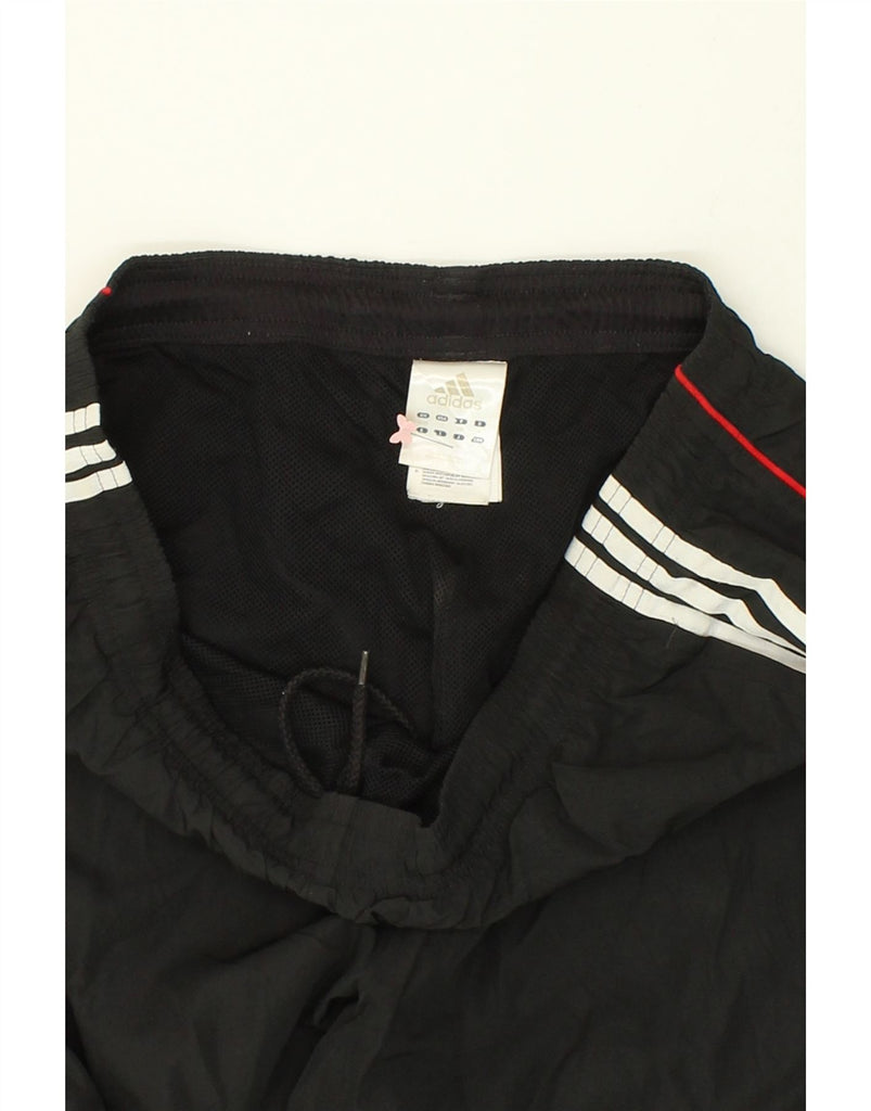 ADIDAS Mens Tracksuit Trousers Joggers UK 46/48 XL Black Polyester | Vintage Adidas | Thrift | Second-Hand Adidas | Used Clothing | Messina Hembry 