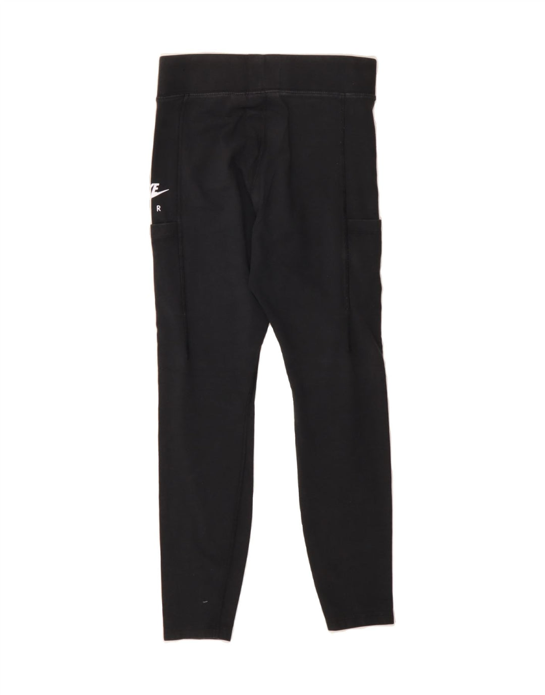NIKE Womens Graphic Tracksuit Trousers UK 12 Medium Black Cotton Vintage Nike and Second-Hand Nike from Messina Hembry 