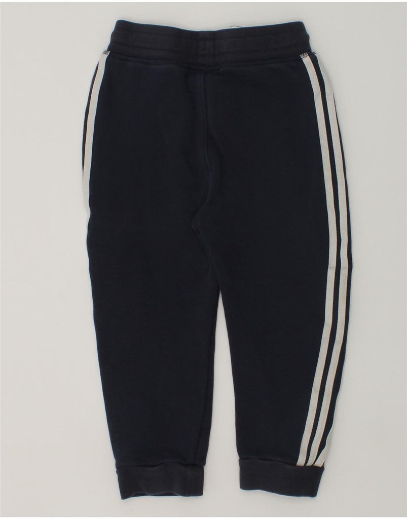 ADIDAS Boys Tracksuit Trousers Joggers 2-3 Years Navy Blue Cotton | Vintage Adidas | Thrift | Second-Hand Adidas | Used Clothing | Messina Hembry 