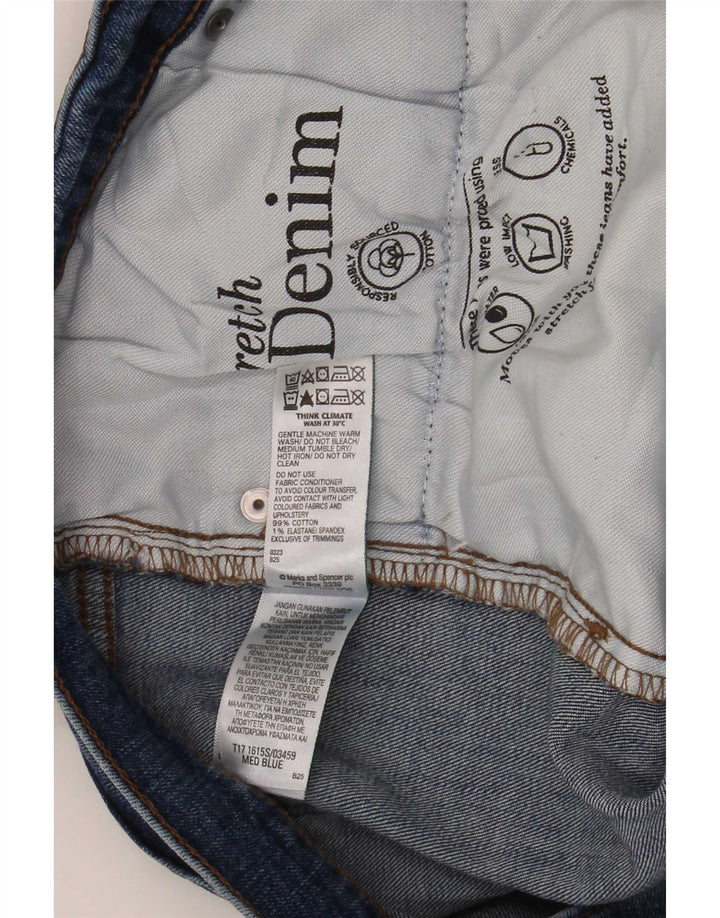 Marks & Spencer Mens Slim Jeans W36 L29 Blue Cotton