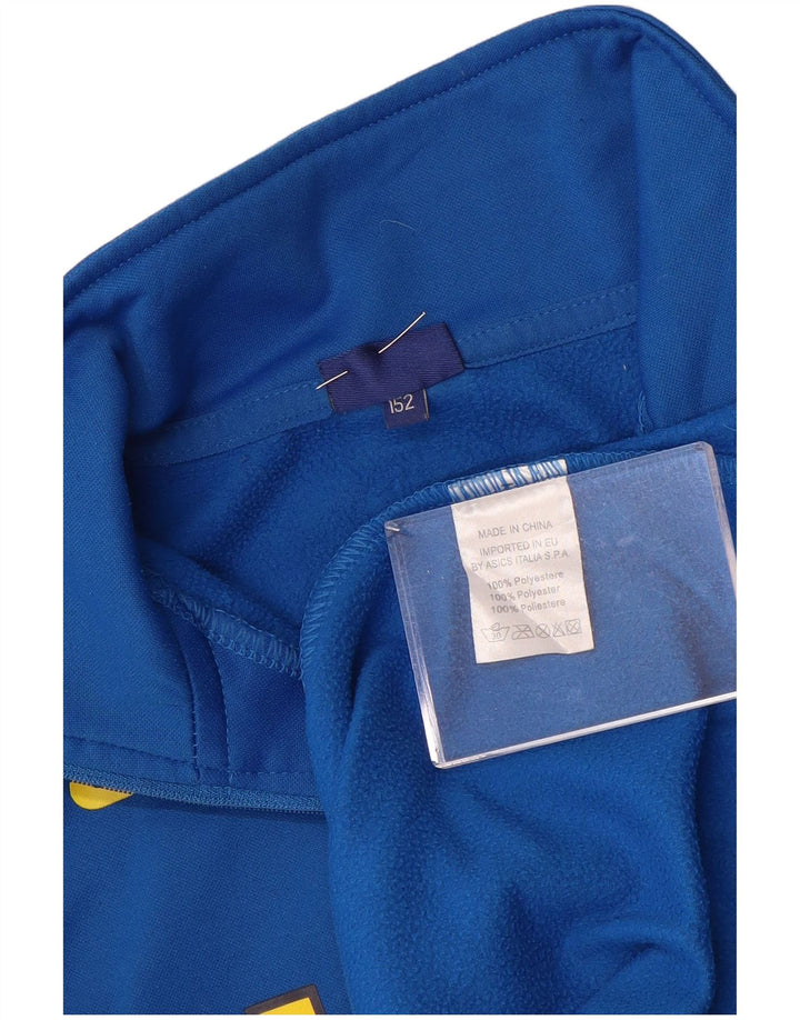 Asics Boys HELLAS VERONA Graphic Pullover Tracksuit Top 11-12 Years Blue