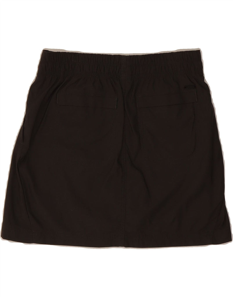 PRANA Womens Mini Skirt Small W26  Black Nylon Vintage Prana and Second-Hand Prana from Messina Hembry 