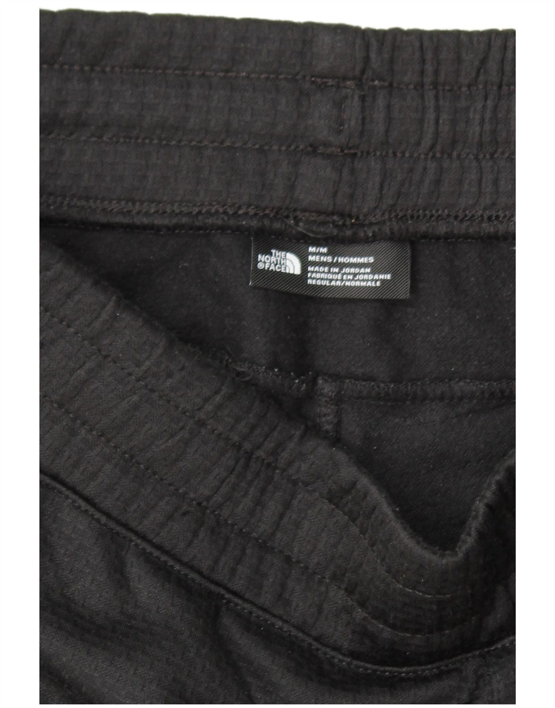 The North Face Mens Graphic Sport Shorts Medium Black Polyester