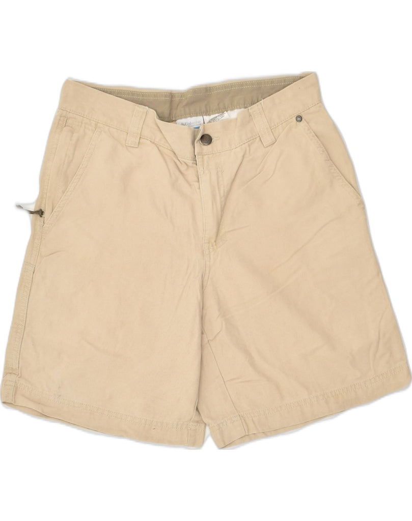 COLUMBIA Mens Chino Shorts W30 Medium  Beige Cotton | Vintage Columbia | Thrift | Second-Hand Columbia | Used Clothing | Messina Hembry 