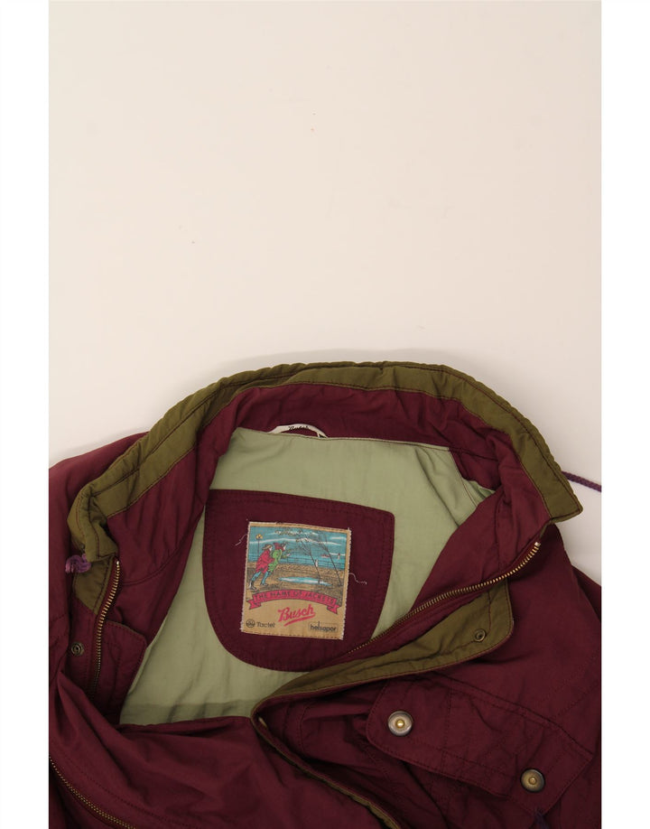 BUSH Mens Windbreaker Jacket UK 40 Large Purple Vintage Bush and Second-Hand Bush from Messina Hembry 