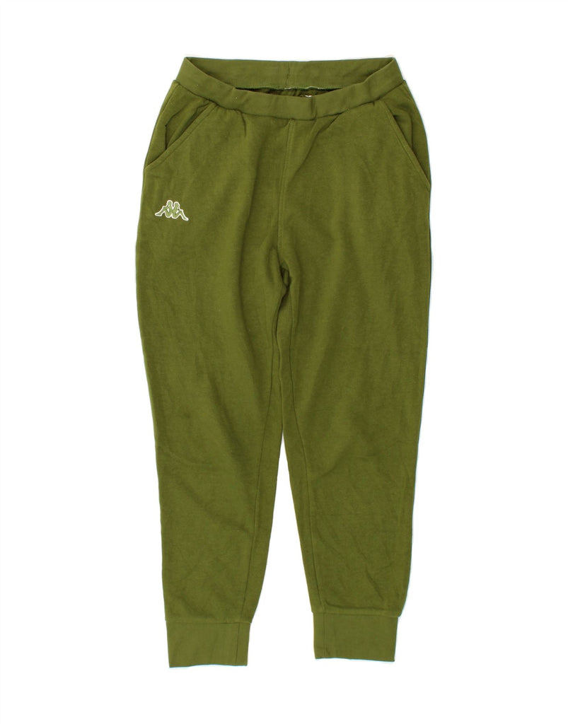 KAPPA Mens Tracksuit Trousers Joggers Small  Green Cotton Vintage Kappa and Second-Hand Kappa from Messina Hembry 