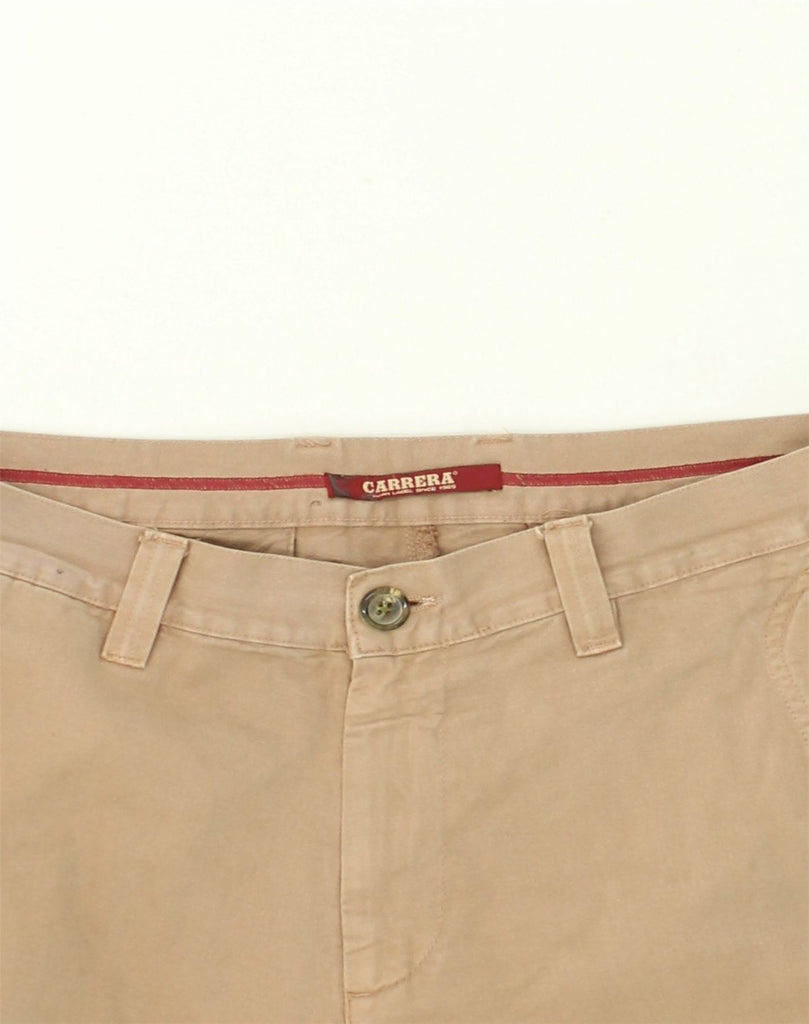 CARRERA Mens Straight Chino Trousers IT 54 Large W34 L32 Beige Cotton | Vintage Carrera | Thrift | Second-Hand Carrera | Used Clothing | Messina Hembry 