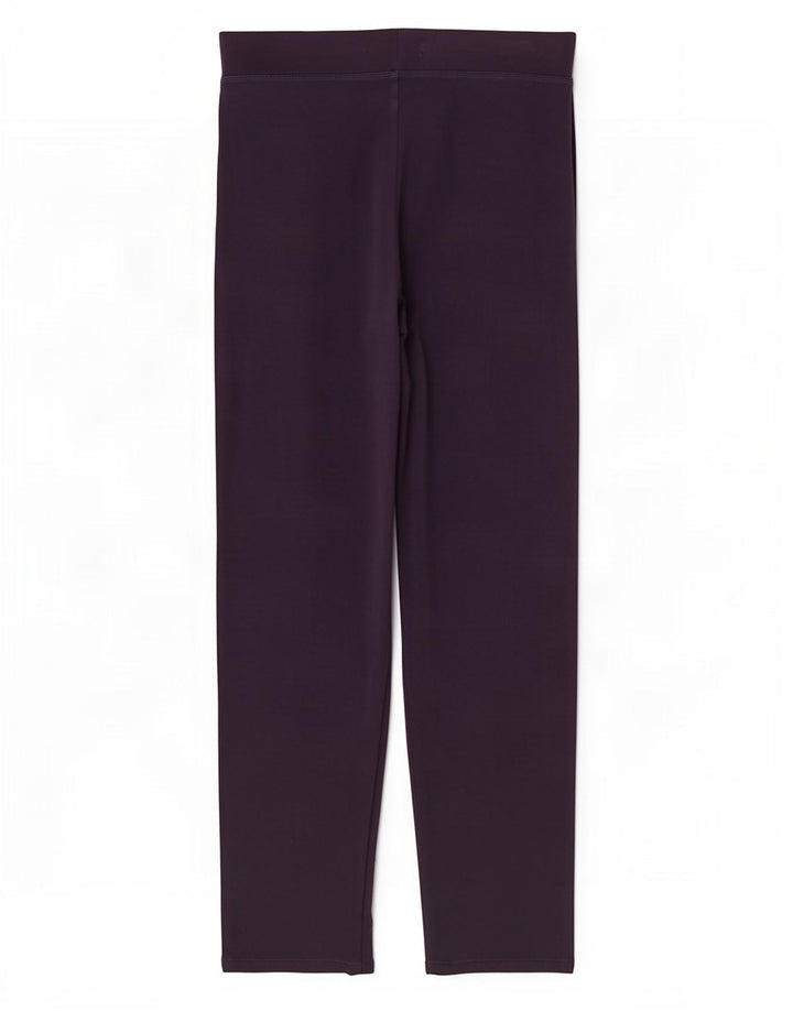 Marks & Spencer Womens Leggings UK 12 Medium Navy Blue Cotton