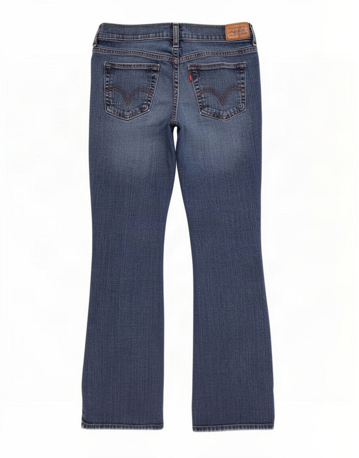 Levi's Womens 515 Bootcut Jeans US 8 Medium W30 L31 Blue Cotton