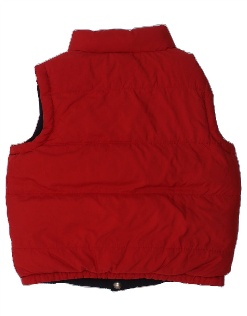 POLO RALPH LAUREN Boys Reversible Padded Gilet 4-5 Years Red Polyamide | Vintage Polo Ralph Lauren | Thrift | Second-Hand Polo Ralph Lauren | Used Clothing | Messina Hembry 