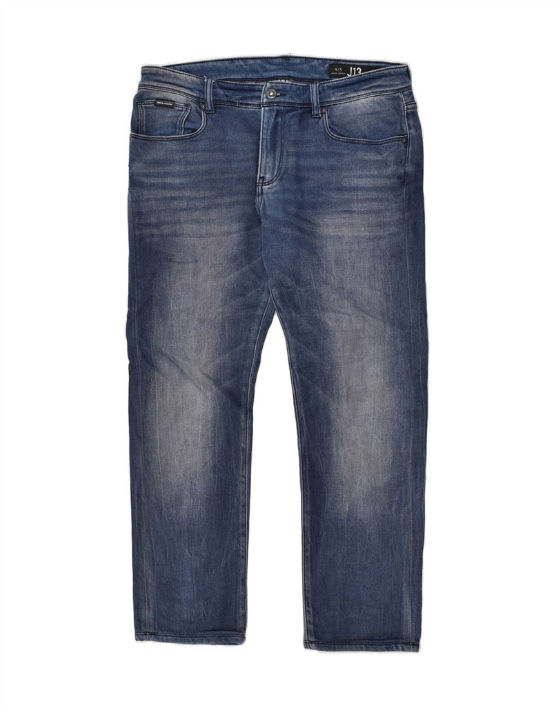 ARMANI EXCHANGE Mens Slim Jeans W33 L26  Blue Cotton | Vintage Armani Exchange | Thrift | Second-Hand Armani Exchange | Used Clothing | Messina Hembry 
