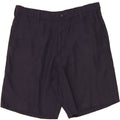 CHAPS Mens Chino Shorts W36 Large  Navy Blue Polyester Vintage Chaps and Second-Hand Chaps from Messina Hembry 