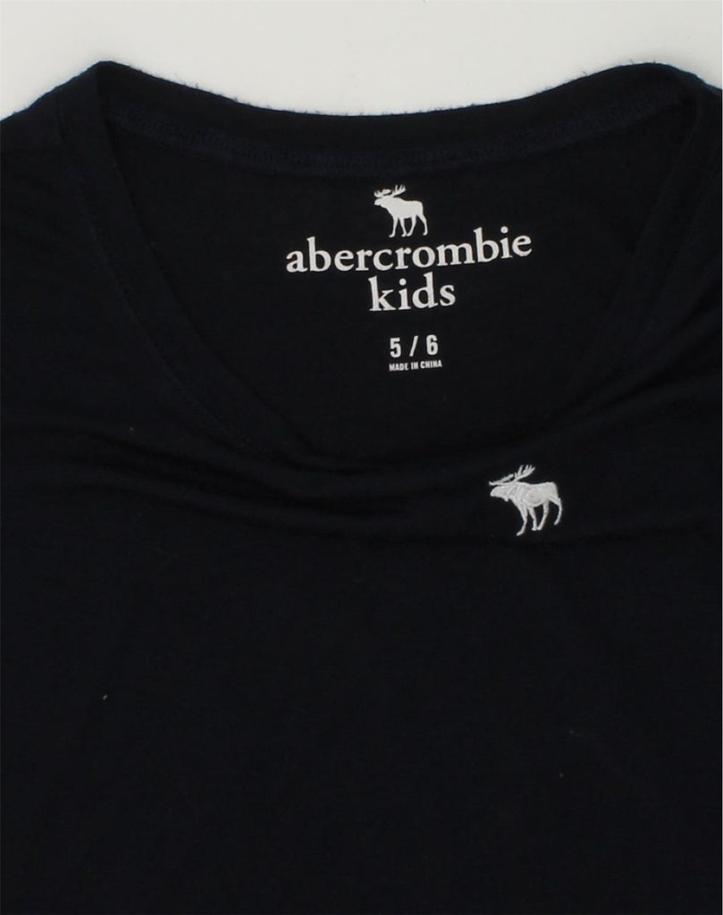 ABERCROMBIE & FITCH Girls Blouse Top 5-6 Years Navy Blue | Vintage Abercrombie & Fitch | Thrift | Second-Hand Abercrombie & Fitch | Used Clothing | Messina Hembry 