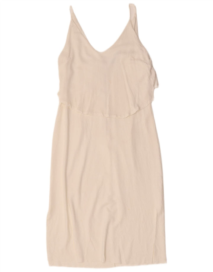 Zara Womens Slip Dress UK 14 Large White