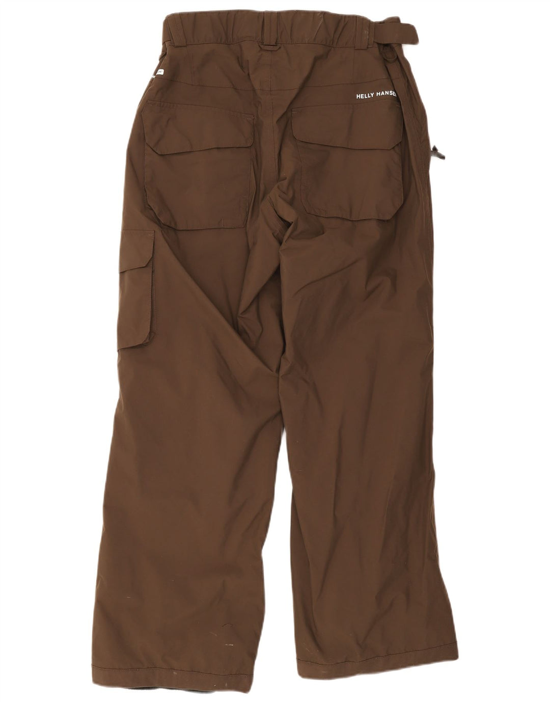 Helly Hansen Mens Straight Cargo Trousers Large W34 L32 Brown Polyester