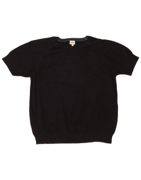 CALVIN KLEIN Womens Crew Neck Jumper Sweater UK 16 Large Black