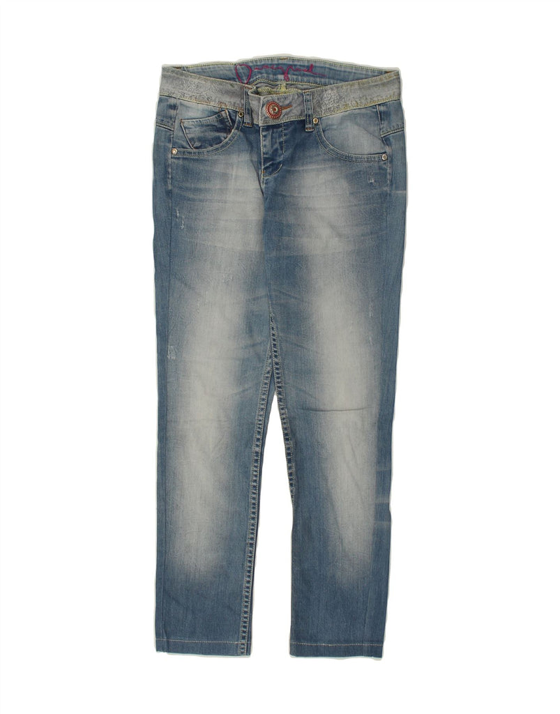 DESIGUAL Womens Slim Jeans W30 L26 Blue Vintage Desigual and Second-Hand Desigual from Messina Hembry 