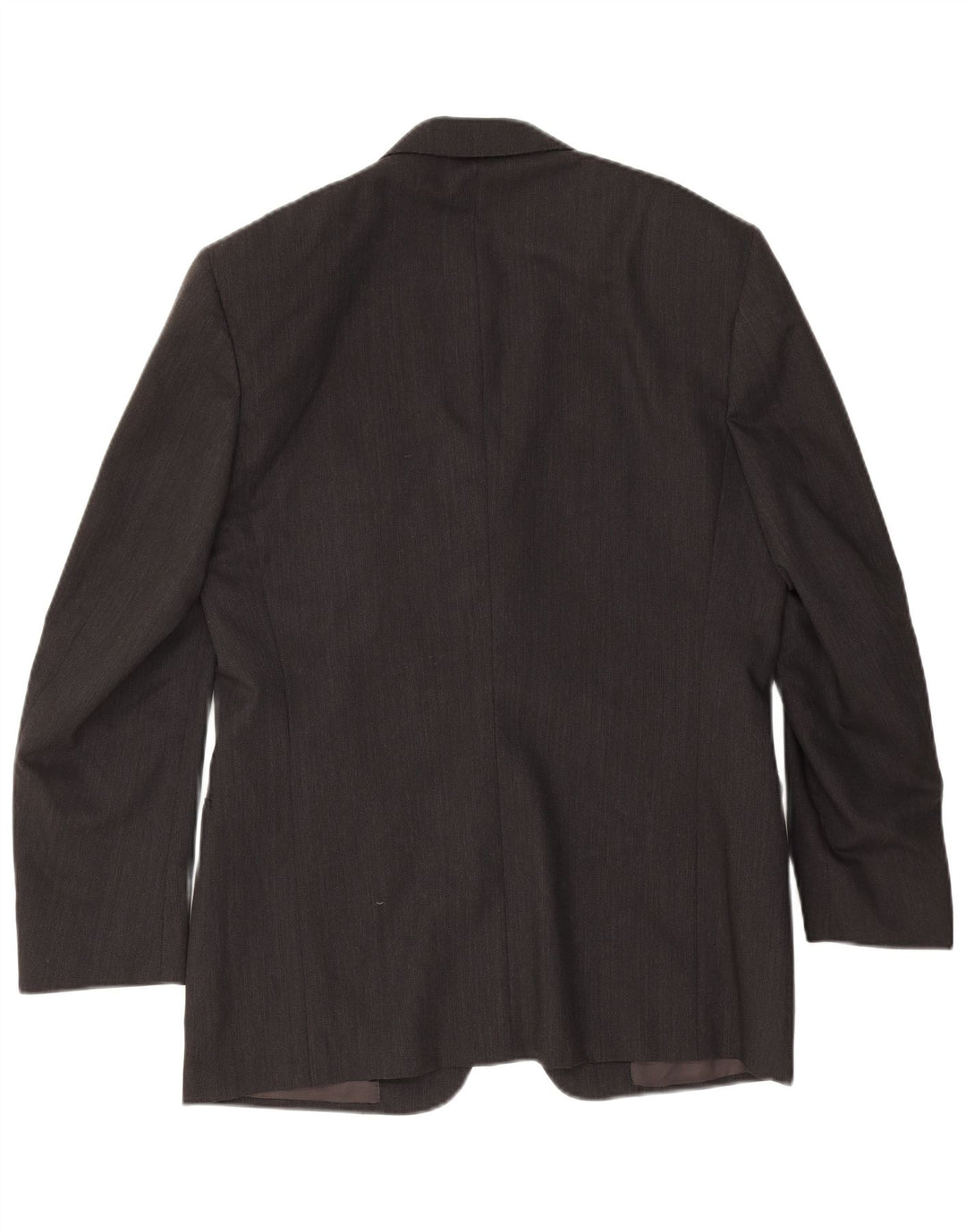 Canali Mens 2 Button Blazer Jacket IT 50 Large Black Wool