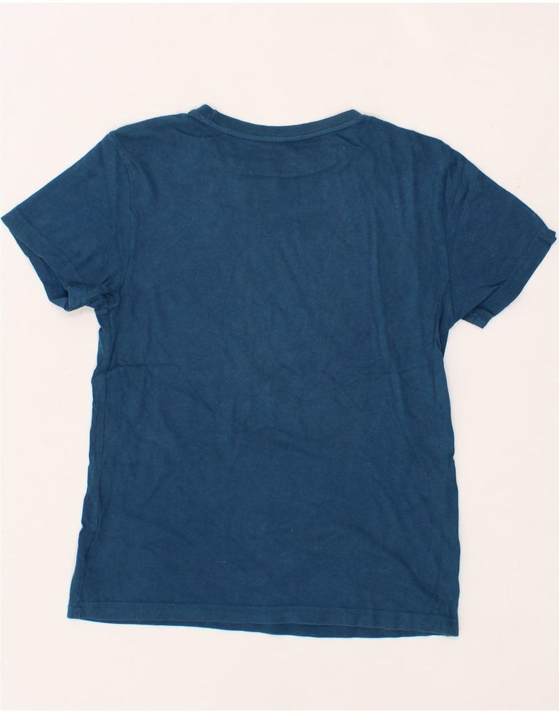 ADIDAS Boys Graphic T-Shirt Top 11-12 Years Medium Navy Blue Cotton Vintage Adidas and Second-Hand Adidas from Messina Hembry 