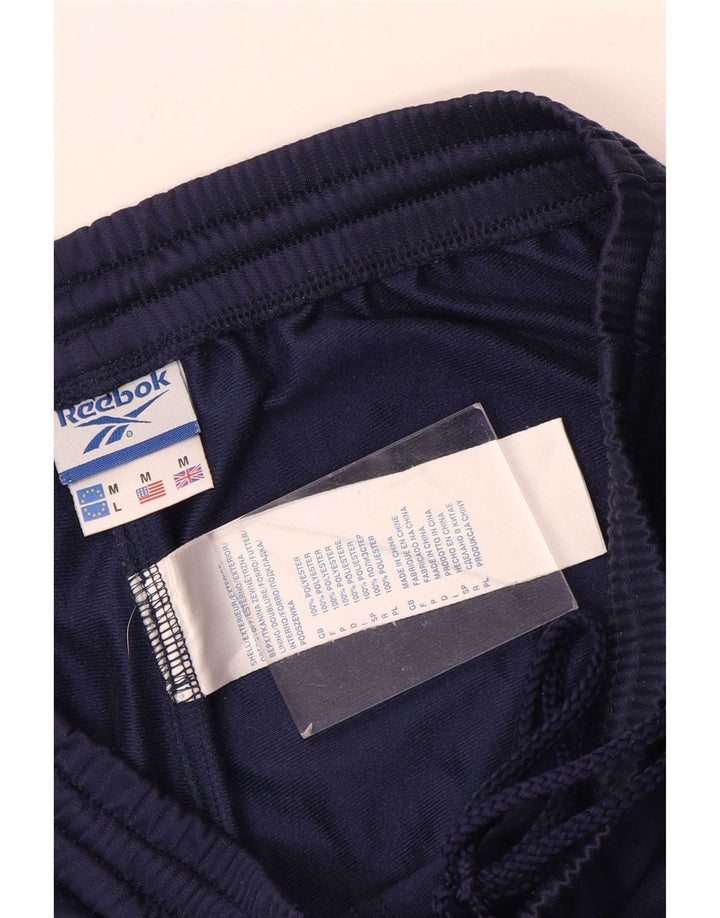 Reebok Mens Tracksuit Trousers Medium Navy Blue