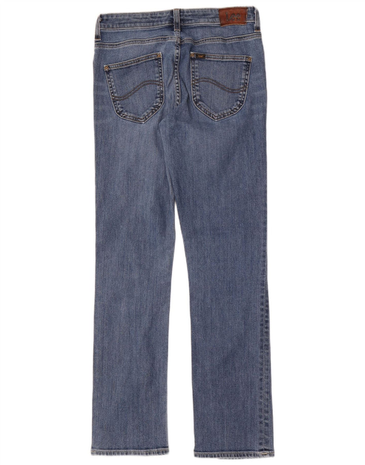 Lee Mens Marion Straight Jeans W29 L31 Blue Cotton