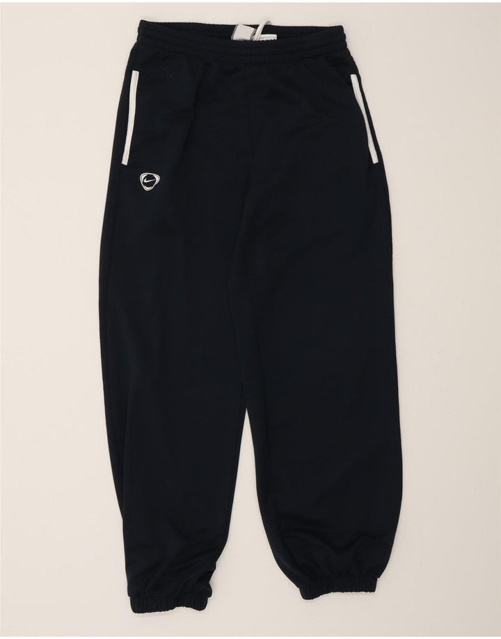 Nike Mens Tracksuit Trousers Joggers Medium Navy Blue Polyester