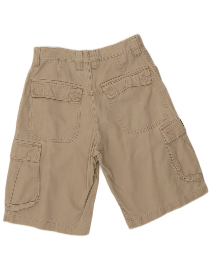 FREEGO  Mens Cargo Shorts W30 Medium Beige Cotton