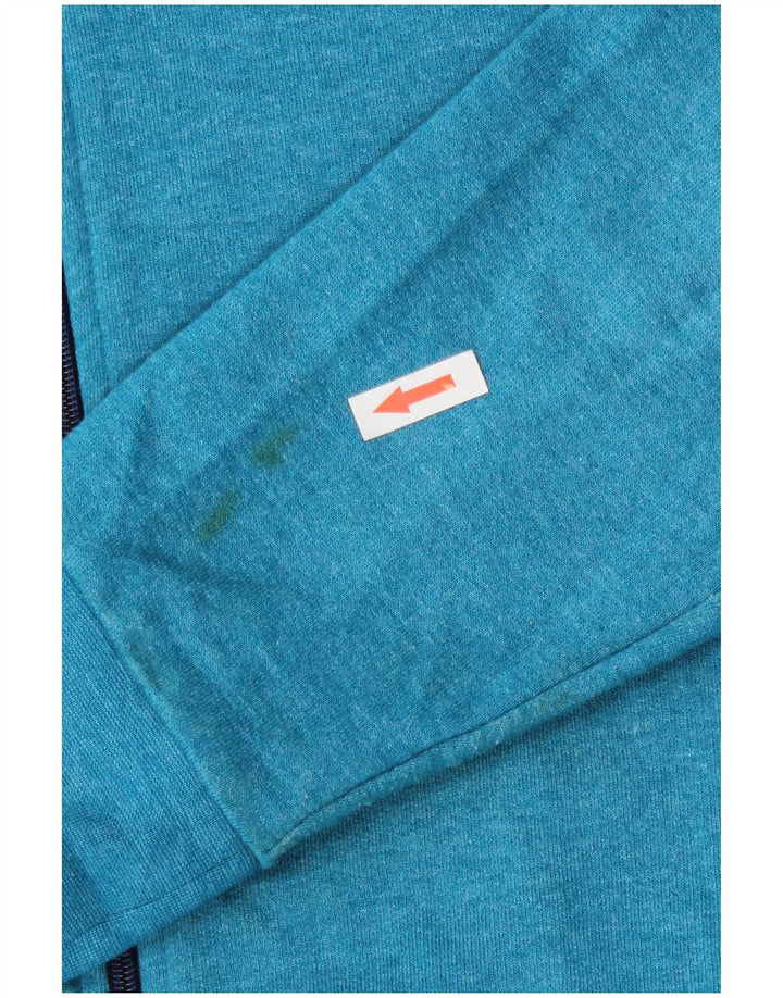 Kappa Womens Tracksuit Top Jacket UK 18 XL Blue Cotton