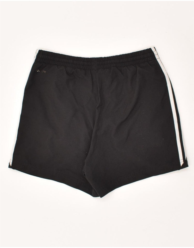 ADIDAS Boys Sport Shorts 13-14 Years Black | Vintage Adidas | Thrift | Second-Hand Adidas | Used Clothing | Messina Hembry 