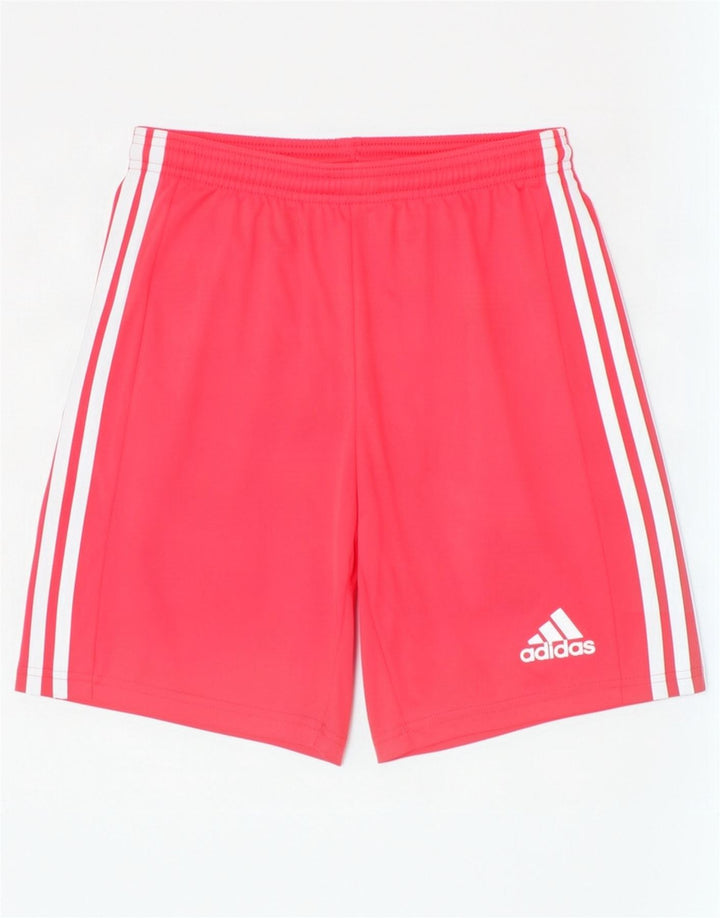 Adidas Boys Aeroready Sport Shorts 13-14 Years Red Polyester