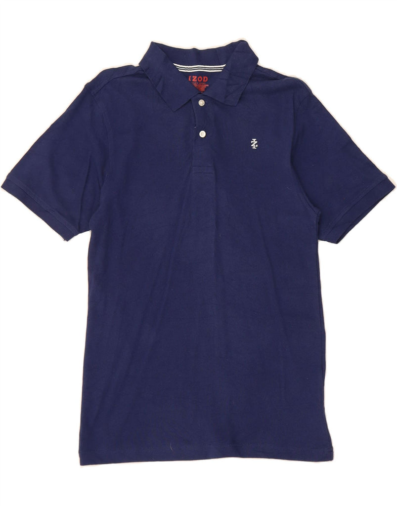 IZOD Boys Regular Polo Shirt 15-16 Years XL Navy Blue Cotton Vintage Izod and Second-Hand Izod from Messina Hembry 