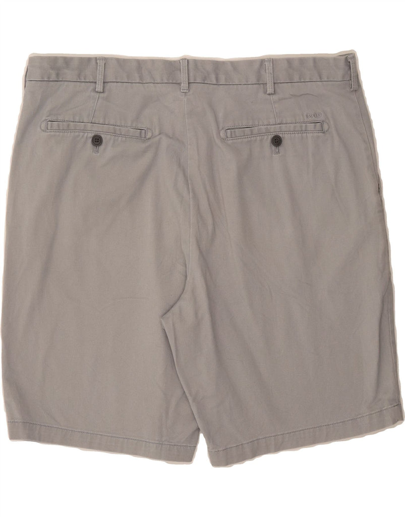 IZOD Mens Chino Shorts W38 XL  Grey Cotton Vintage Izod and Second-Hand Izod from Messina Hembry 