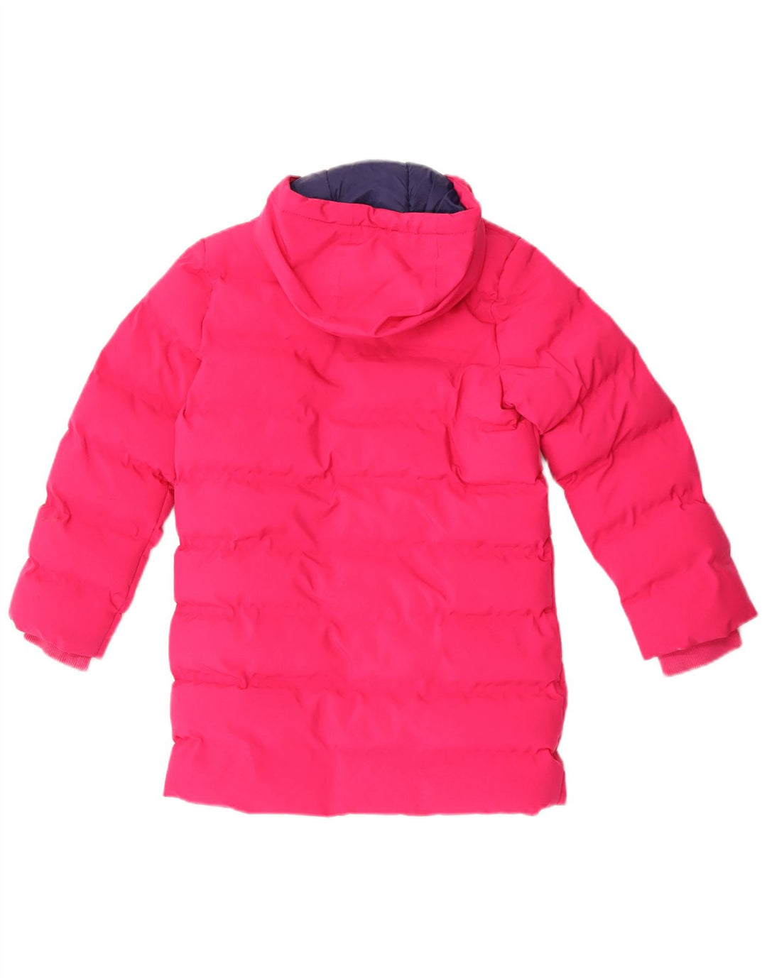 Joules Girls Hooded Padded Jacket 8-9 Years Pink Polyester